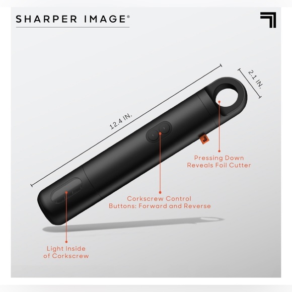 Sharper Image Automatic Wine Opener - Fits All Standard Wine Bottles - N… - Picture 4 of 6
